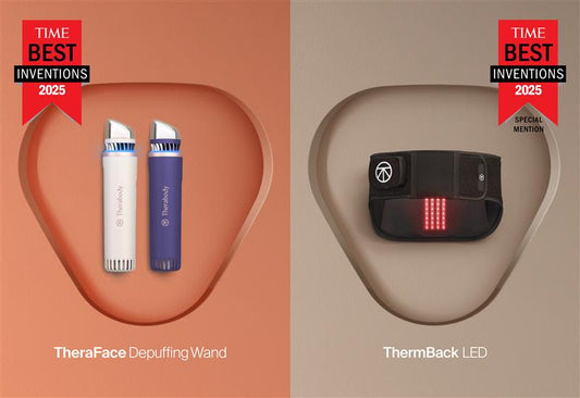 Therabody’s TheraFace Depuffing Wand and ThermBack LED recognized on Time’s Best Inventions of 2025
