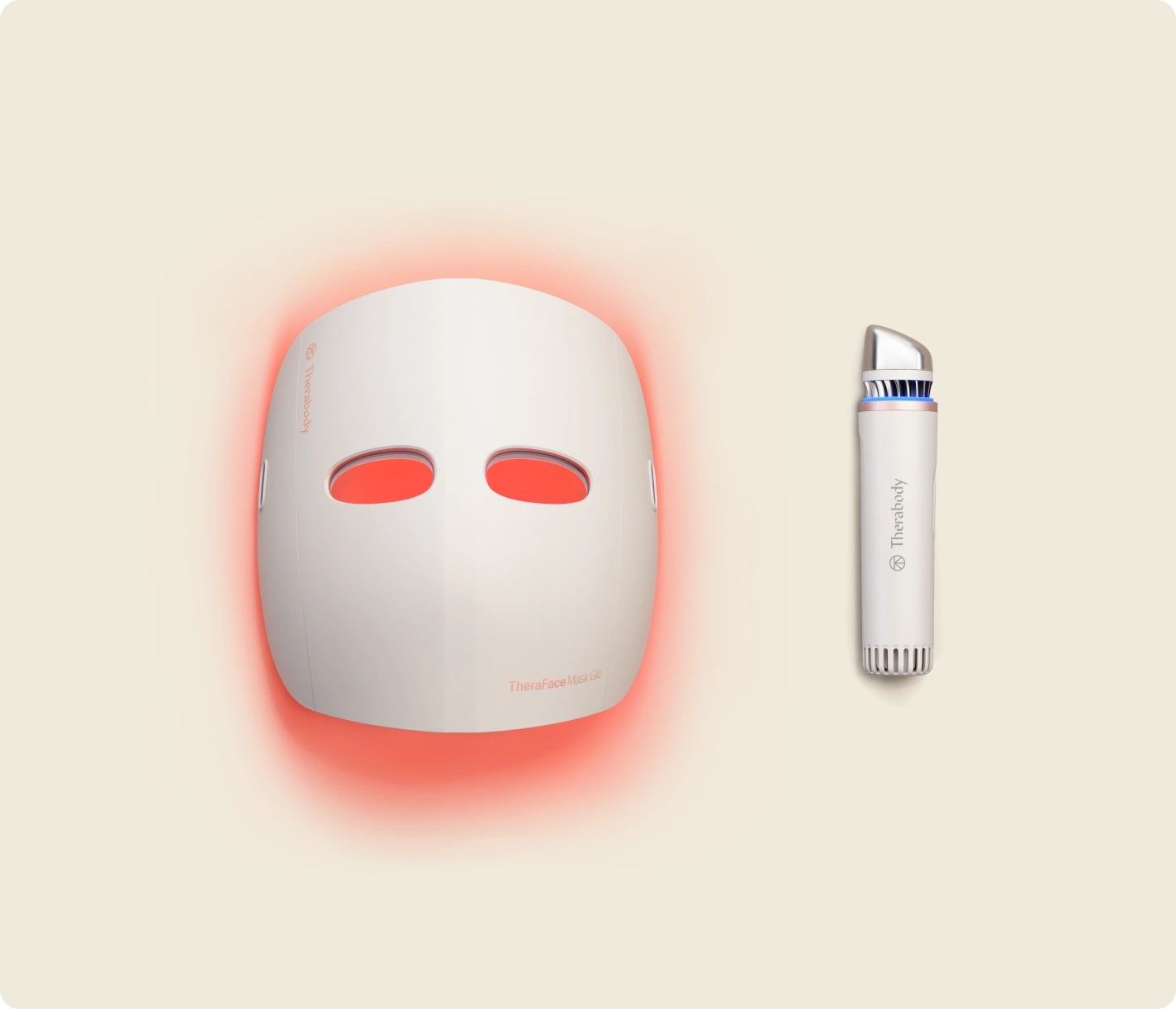 Anti-Aging Bundle: TheraFace Mask Glo + Depuffing Wand | Therabody