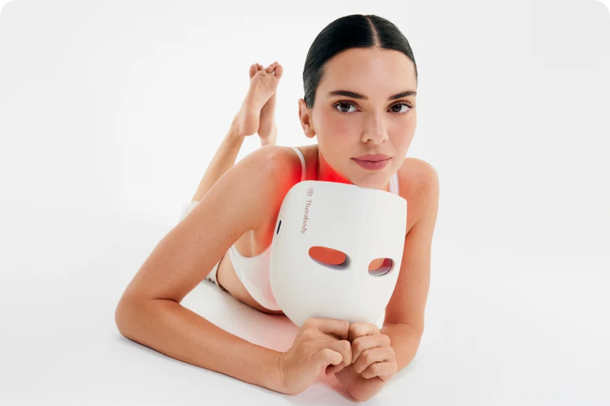 Official image for Therabody ambassador relationship with Kendall Jenner