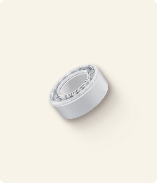 TheraFace PRO LED Light Ring (White) | Therabody Accessories | Therabody US