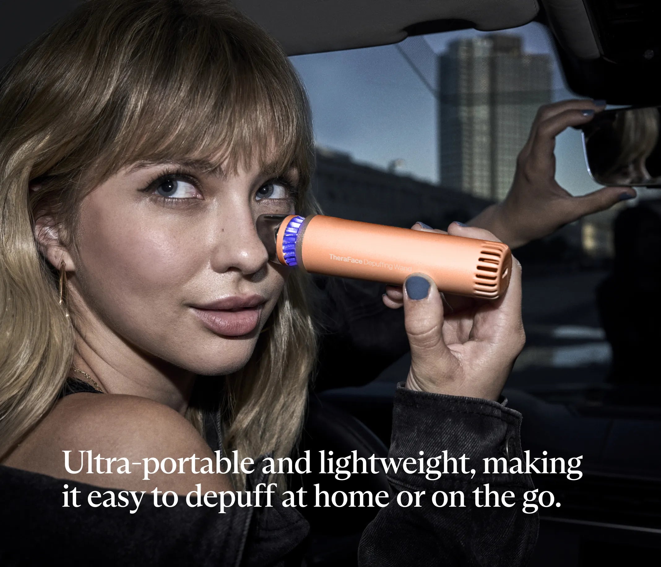 TheraFace Depuffing Wand 美顔器 TheraFace Depuffing Wand (Inidigo) | Reduce Puffiness & Boost