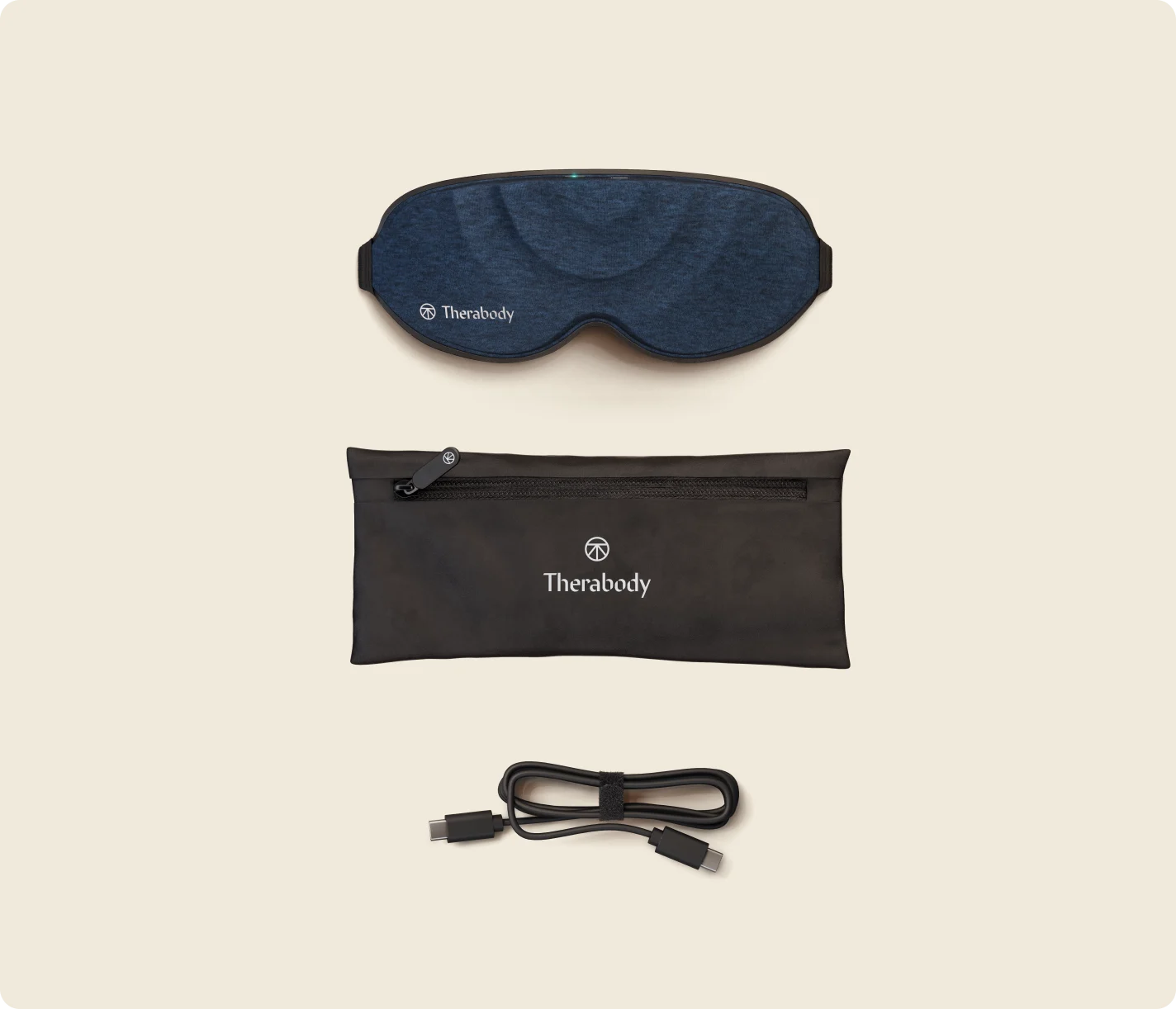 【ワイミ】TherabodySleepMask SleepMask | 100% Blackout Eye Mask for Better Sleep | Therabody US