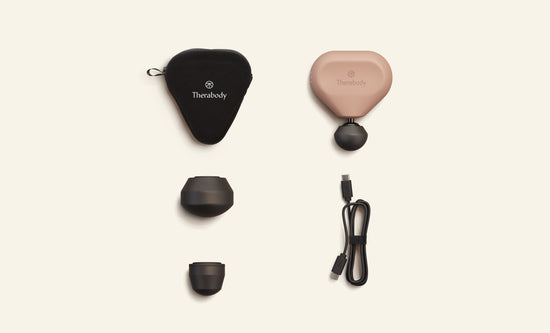 Theragun Mini 3 Desert Rose Whats Included