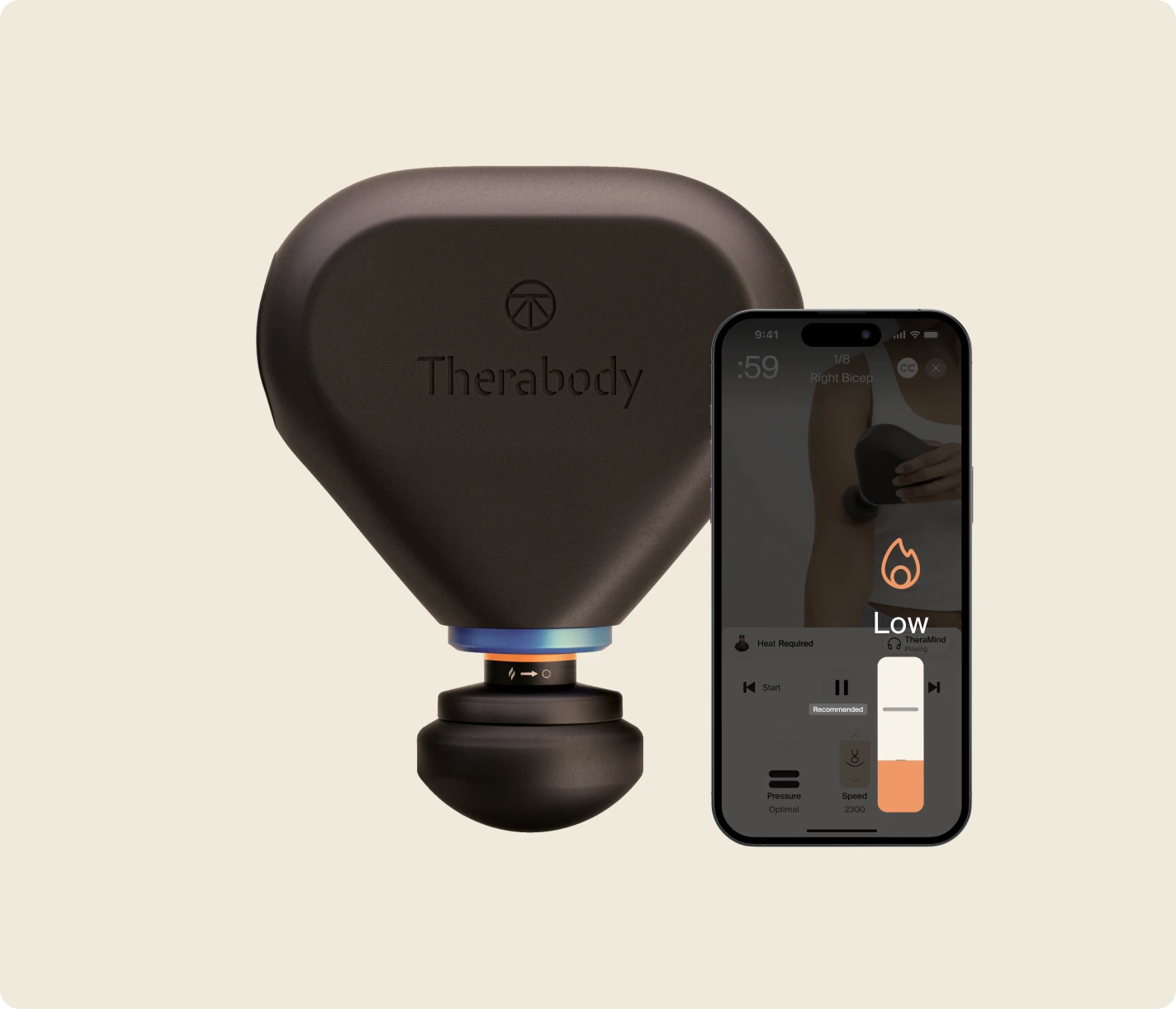 Theragun Mini Plus | Heated Travel Massage Gun | Therabody US