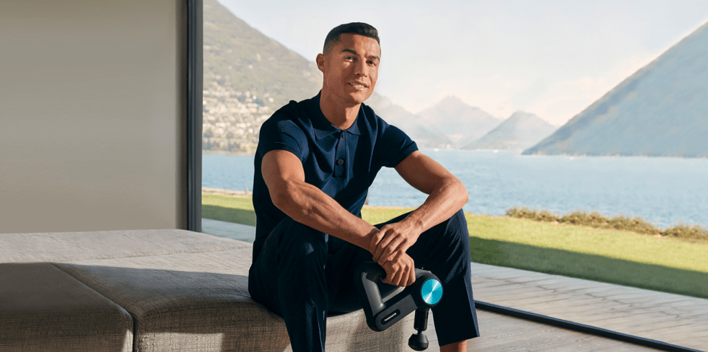 Cristiano Ronaldo elevates his wellness routine by partnering with Therabody